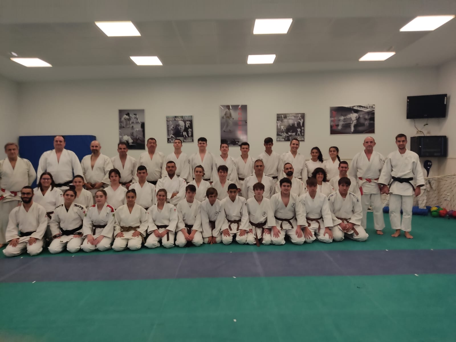Gran participaci&oacute;n en el curso de Judo impartido en Tudela. 12-11-22